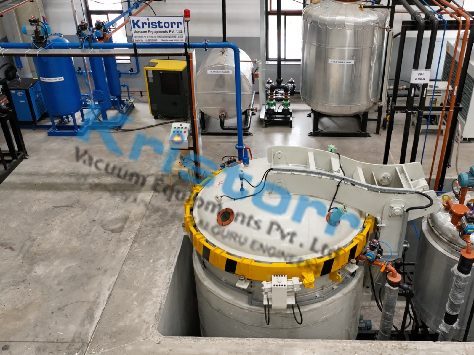Vacuum Pressure Impregnation System in UAE | Kristorr Vacuum Equipments Pvt Ltd